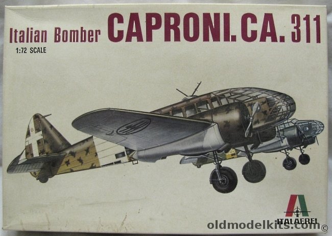 Italaerei 1/72 Caproni Ca-311 Bomber, 113 plastic model kit